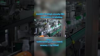 Volautomatische vloeistofverpakkingslijn van 50–1000 ml | 9000 flessen/uur voor 100 ml| #automatischeverpakkingsmachine