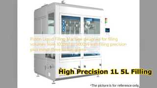 Hoge precisie 1L tot 5L intelligente zuigervulmachine