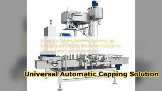 Automatische sluitmachine voor alle soorten flessen