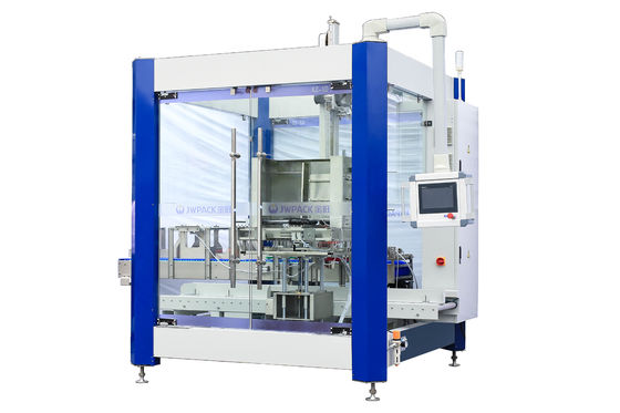4-5Cartons de Verpakkende Machine Automatische 3KW van Min Plastic Glass Bottle Carton