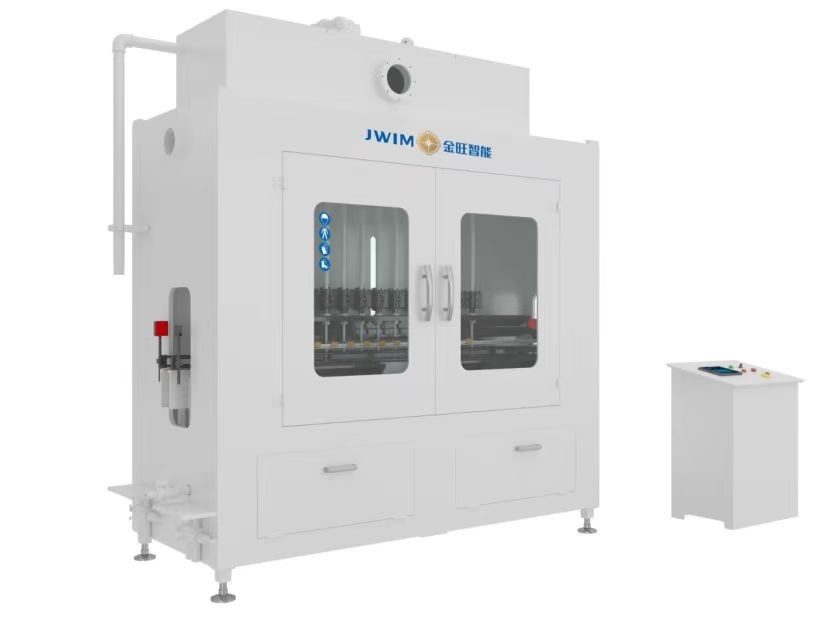 Pesticiden Ronde fles Microcomputer In Line Anti Corrosion Gravity Filling Machine
