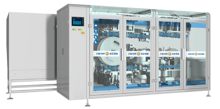 High Speed Robotic Bottle Unscrambler Machine LP-D70 Snelle flesgrootte-schakelaar 50-1000 ml