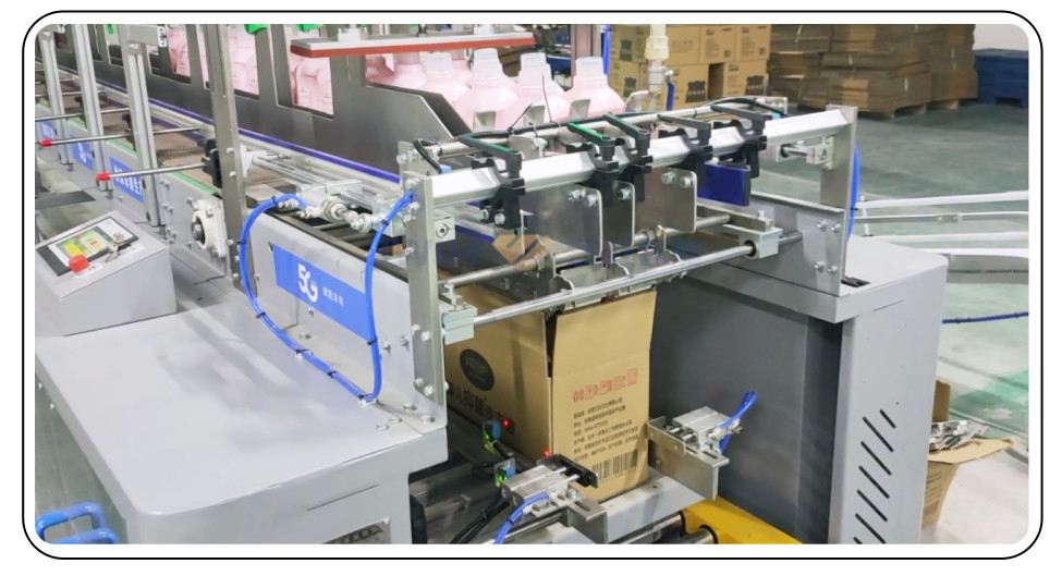 DZ-D Drop Off Type volledig automatische kartonverpakkingsmachine 380V voor flessenvullingslijn