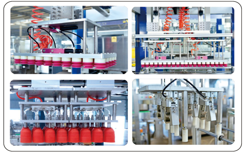 KZ-2T Volledig automatische kartonverpakkingsmachine voor gewone ronde of vierkant glasflessen en plasticflessen