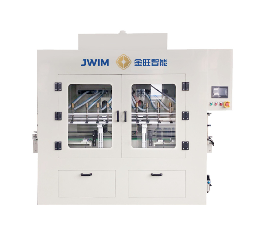 Anti-corrosie PP-frame met 12 sproeiers Automatische servo-pistonvulmachine