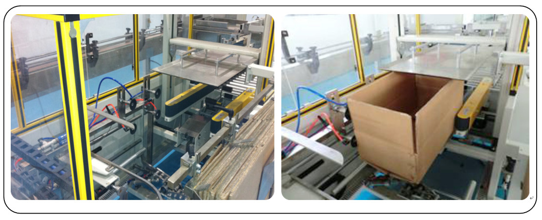 PLC-gecontroleerde GPK-40 Automatische kartonnen erector voor het openen van vouwkartonnen 8-10 dozen/min