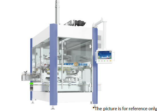 Volledig automatische verpakkingsmachine voor kartonnen flessen met frequentieomzetter met touchscreen en servosysteem voor het verpakken van flessen