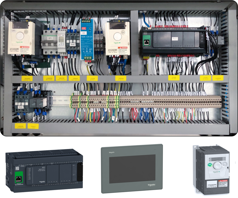 CDP-8E Microcomputer Anti-corrosie Zwaartekracht Vulmachine met PLC-besturing en Schneider-configuratie