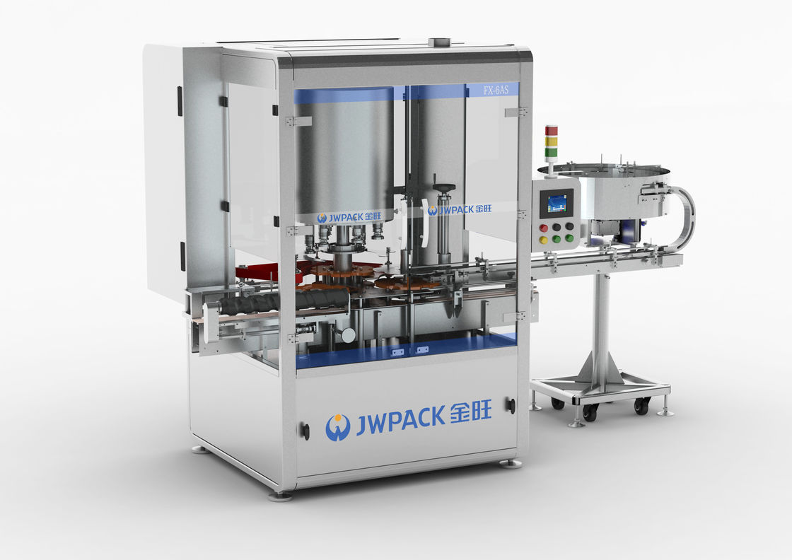Multiple Type Cap Compatible High Speed Automatic Capping Machine 100ml-1L