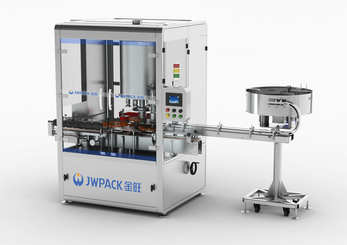 Multiple Type Cap Compatible High Speed Automatic Capping Machine 100ml-1L