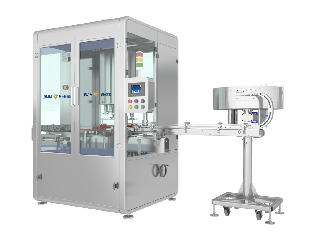 Multiple Type Cap Compatible High Speed Automatic Capping Machine 100ml-1L