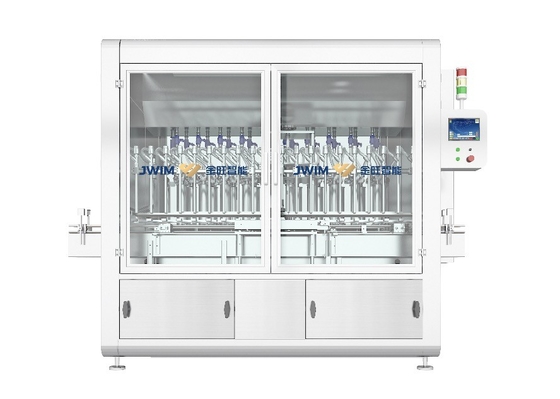 High Speed 100 ml fles 16 vulkoppen Pesticide zuiger chemische vloeistof vulmachine smeerolie vulmachine