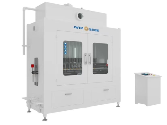 Pesticiden Ronde fles Microcomputer In Line Anti Corrosion Gravity Filling Machine