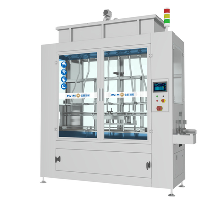 Corrosieve vloeibare chemische stoffen 304 Frame 1-5L Micro Computer Flasket Filling Machine