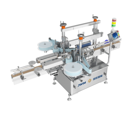 Vierkant plat flesje TS-150B zelfklevende dubbelzijdige multifunctionele etikettering machine