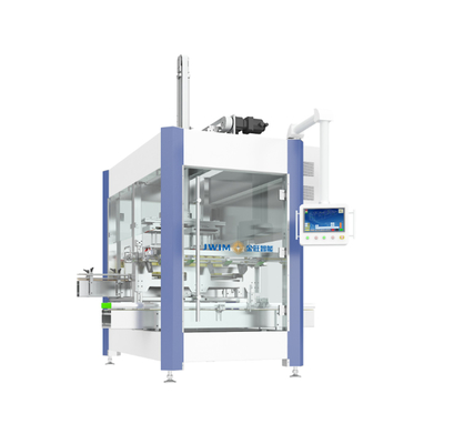 KZ-2T Volledig automatische kartonverpakkingsmachine voor gewone ronde of vierkant glasflessen en plasticflessen