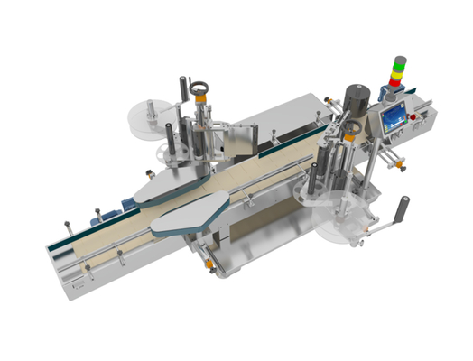 Vierkant platte flessen TN-200LDS eenzijdige zelfklevende etikettering machine
