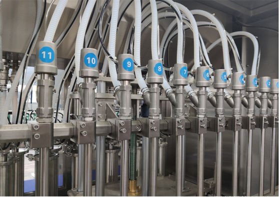 80 Plastic het Flessenvullenmachine 16 van Bpm 200ml de Machine van de de Flessenverpakking van het Pijpenglas
