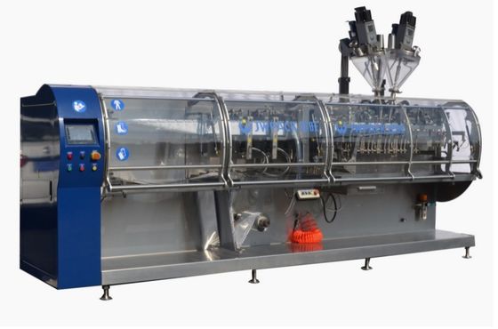 5-200g volledig Automatische Horizontale Verpakkende Machines 60pouches min