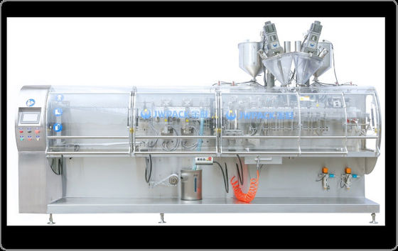 het auto Horizontale Roestvrije staal van het Verpakkende Machinepoeder SUS304