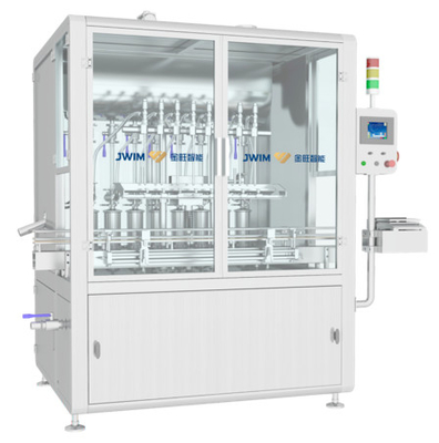 SS304 kaderzuiger het Vullen Machine 8 Hoofden 80ml-1L met de Controlesysteem van Schneider