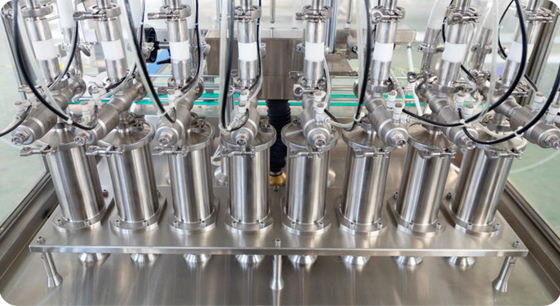 Chemisch Vloeibaar Zuigertype 8 12 16 20 Hoofd50ml 250ml 1000ml van de Flessenvullenmachine